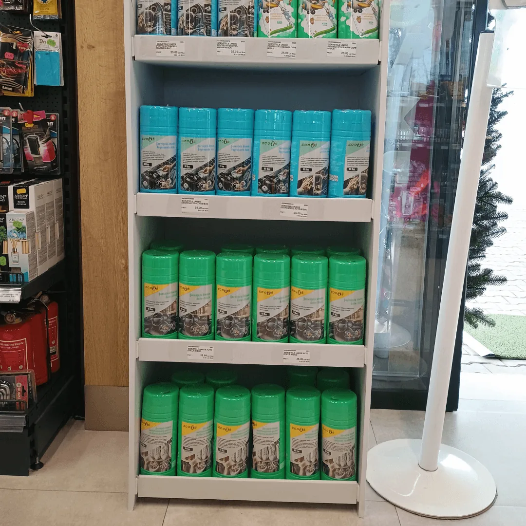 Stand ECOTIS Clean cu șervețele auto